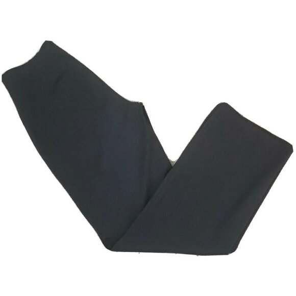 Chico's ~Woman Size 1~ Black/Gray Dress Pants Side Zipper Stretch. - Picture 3 of 12